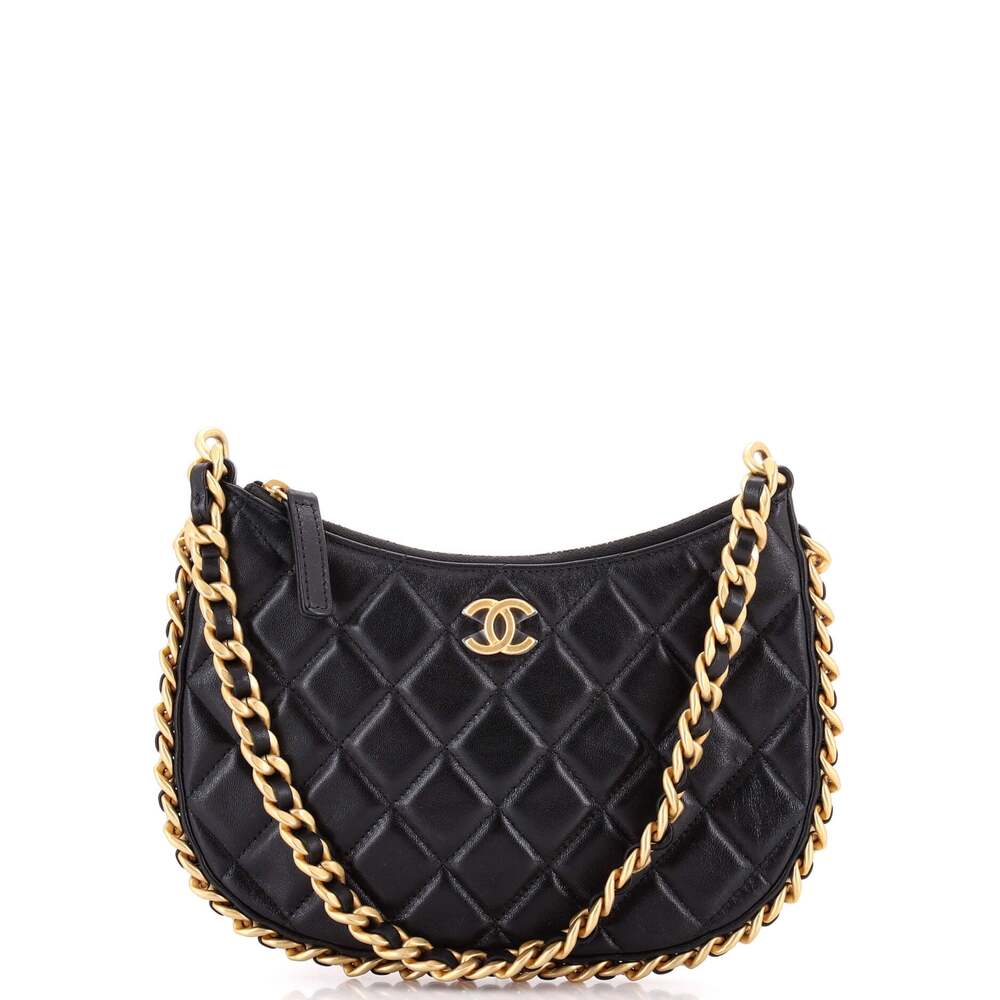 Chanel Cc Chain Around Hobo Quilted #243951C49B